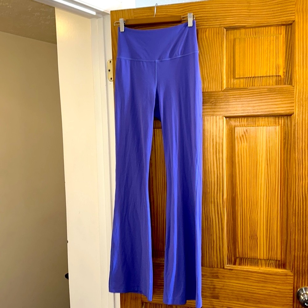 Lululemon Groove Super High Rise Flared Pant Nulu-Charged Indigo/purple - Size 6